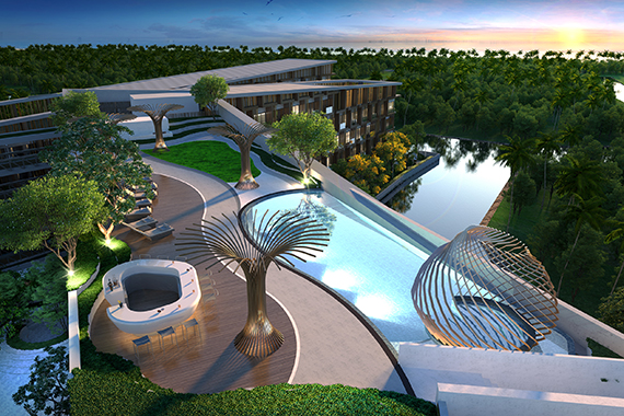 泰國普吉島拉亞度假村項(xiàng)目:包租15年,保收益7%